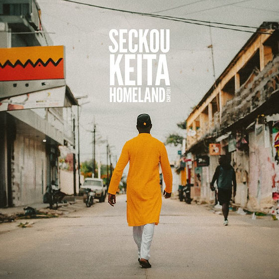 Pochette de l'album HOMELAND de Seckou Keita à paraître chez Hudson Records 